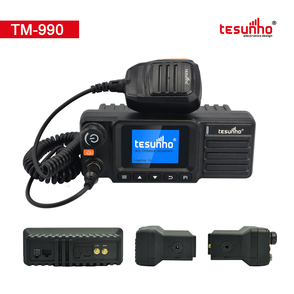 TM-990 GPS POC Mobile Lte Radio Dual SIM Slots